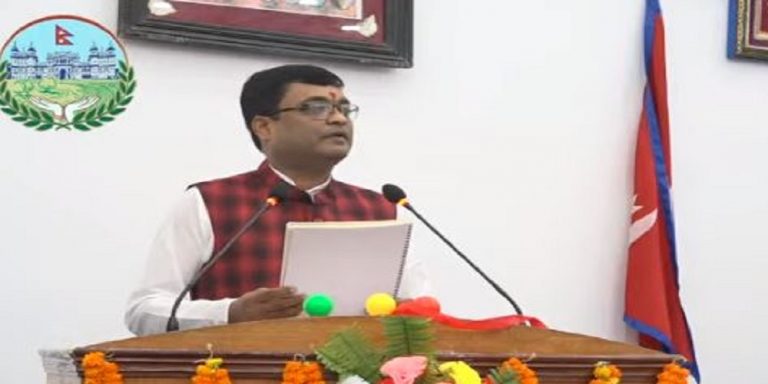 मधेस प्रदेशको बजेट ४६ अर्ब ८८ करोड, बेटी पढाउ, बेटी बचाउ अभियानलाई निरन्तरता (पूर्णपाठ)