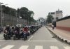 सडकमा लेन अनुशासनलाई थप कडाइ गर्दै ट्राफिक प्रहरी