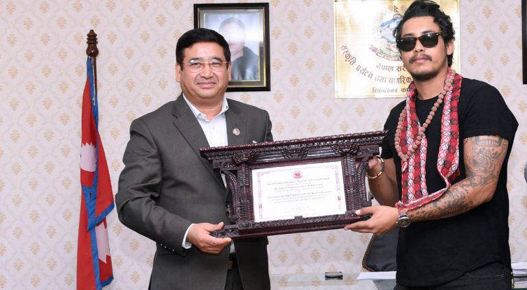 नेपालको पर्यटनका लागि दिवेश पोखरेल विश्व सद्भावना दूत नियुक्त