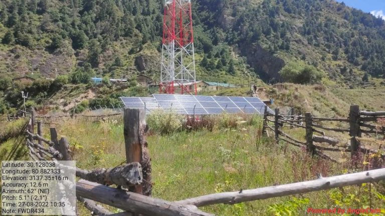 दार्चुलाको विकट स्थान छाङरुमा टेलिकमको फोरजी सेवा