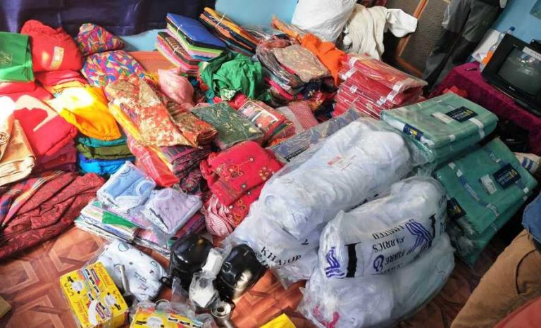 सशस्त्रले बरामद गरेको अवैध समान भन्सार कार्यालय पठायो
