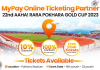 आहा रारा पोखरा गोल्डकपको टिकट माइपेबाट अनलाइन किन्न सकिने, डिजिटल टिकटमा १० प्रतिशत क्यासब्याक