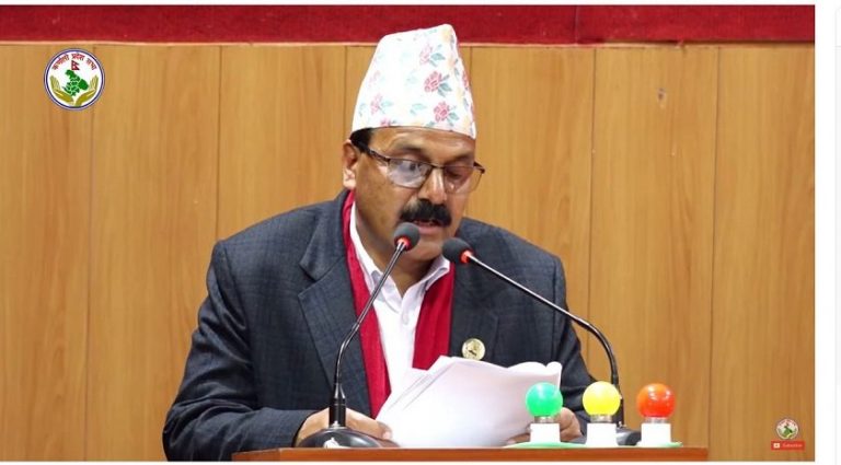 कर्णालीको मुख्यमन्त्रीले पाए विश्वासको मत, १४ जना सांसद विपक्षमा