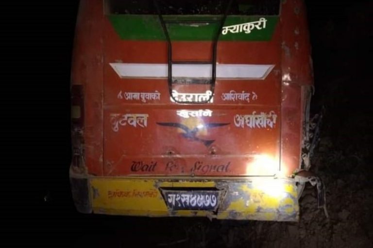 पाल्पा बस दुर्घटनामा आमाछोरीसहित एकै वडाका ६ महिलाको मृत्यु