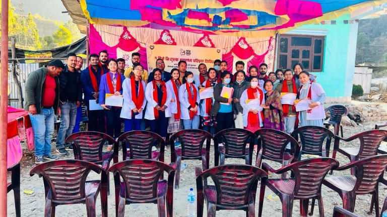 रिद्धि सिद्धि सिमेन्टको एकदिने निःशुल्क स्वास्थ्य शिविर सम्पन्न