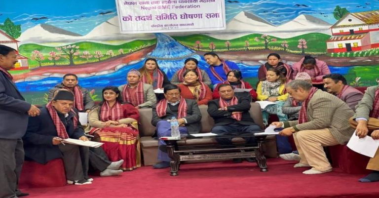 साना तथा मझौला व्यवसायीको ३३ सदस्यीय तदर्थ समिति गठन, अध्यक्षमा आचार्य