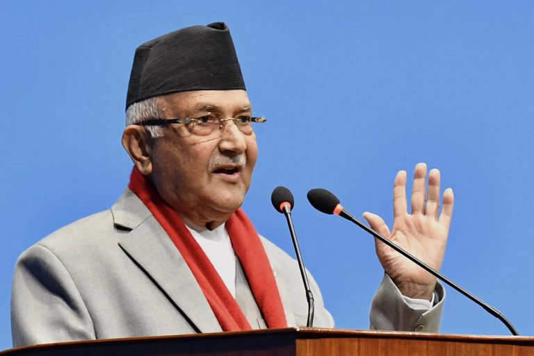 देउवालाई धन्यवाद दिँदै ओलीले भने-‘माछा नभएको खोलामा कांग्रेसले जाल फ्याक्यो’