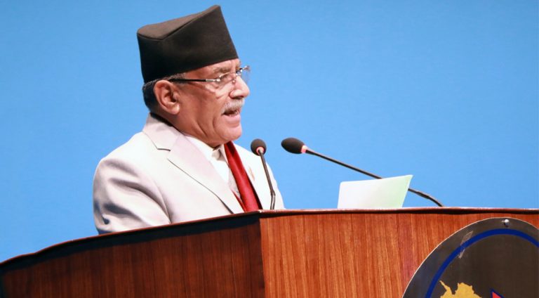 विश्वासको मत माग्दै प्रचण्डले भने ‘आत्मसमीक्षासहित उभिएको छु,सबै मिल्नुको विकल्प छैन’