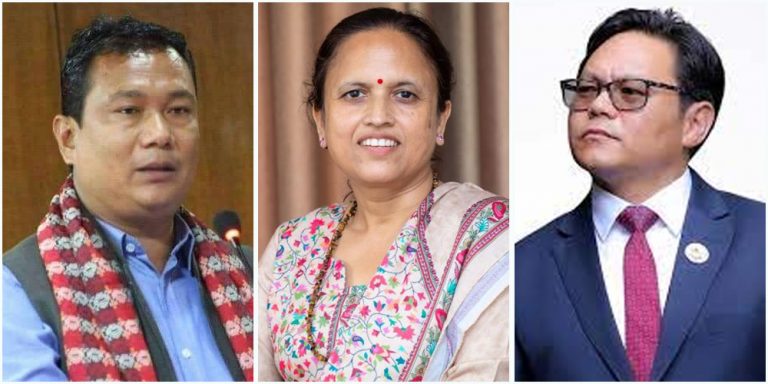 माओवादीबाट रेखालाई सञ्चार, अमनलाललाई सामान्य प्रशासन  र सुदनलाई पर्यटन मन्त्रालय