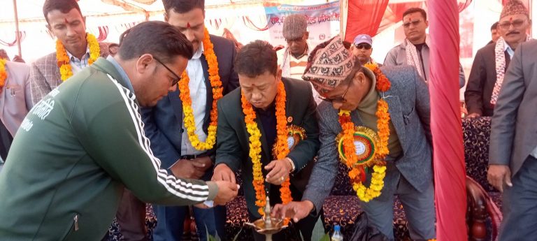 दोधाराचाँदनीमा राष्ट्रपति रनिङ शिल्ड प्रतियोगिता शुरु