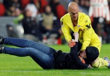 सेभियाका गोलकिपरलाई मैदानमै आक्रमण