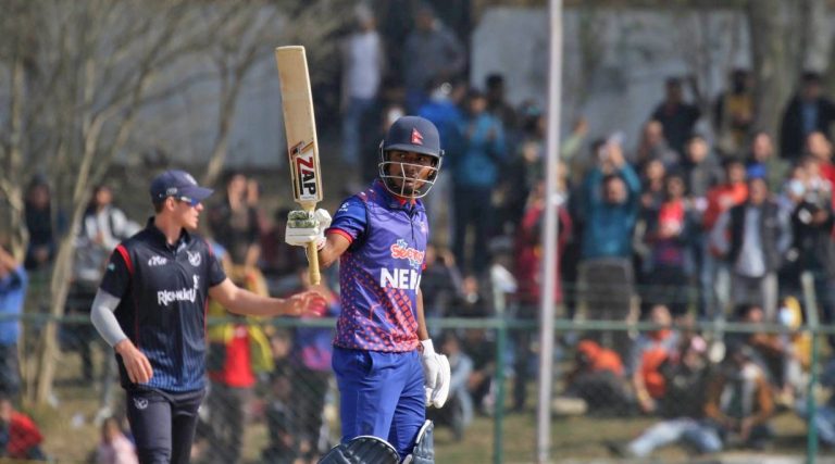 रोहितकुमार पौडेल एकदिवसीयमा एक हजार रन पूरा पहिलो नेपाली क्रिकेटर