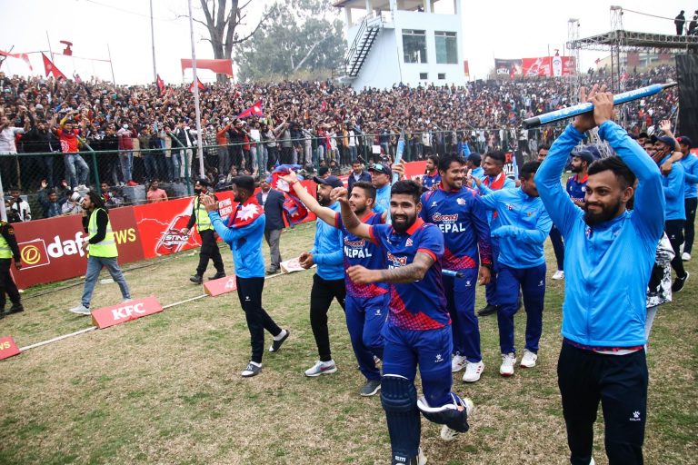 ओडीआइ वरियतामा नेपालले एक स्थान उक्लियो