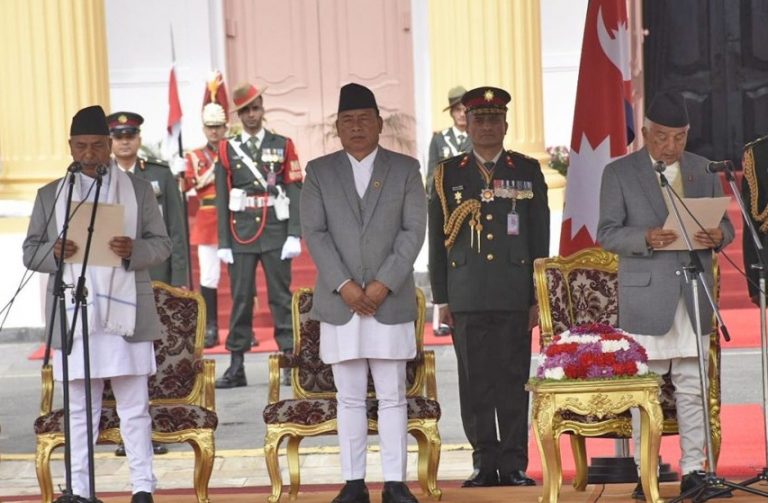 उपराष्ट्रपति यादवले लिए पद तथा गोपनीयताको शपथ