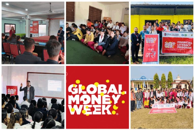 ग्लोबल आइएमई बैंकले वित्तीय साक्षरता प्रवर्द्धन गर्दै मनायो ग्लोबल मनी वीक
