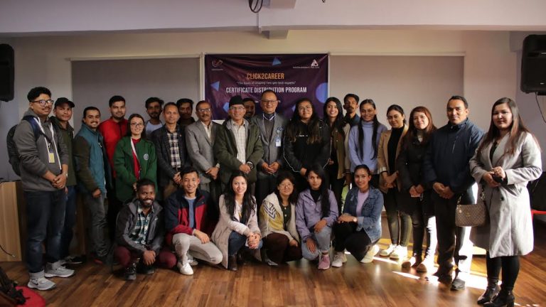 इन्फोडेभलपर्सको ४५ दिने लामो ‘क्लिक टु करियर’ कार्यक्रम सम्पन्न