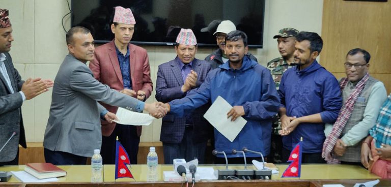 सरकार र मिटरब्याज पीडितबीच पाँच बुँदे सहमति  (पत्रसहित)