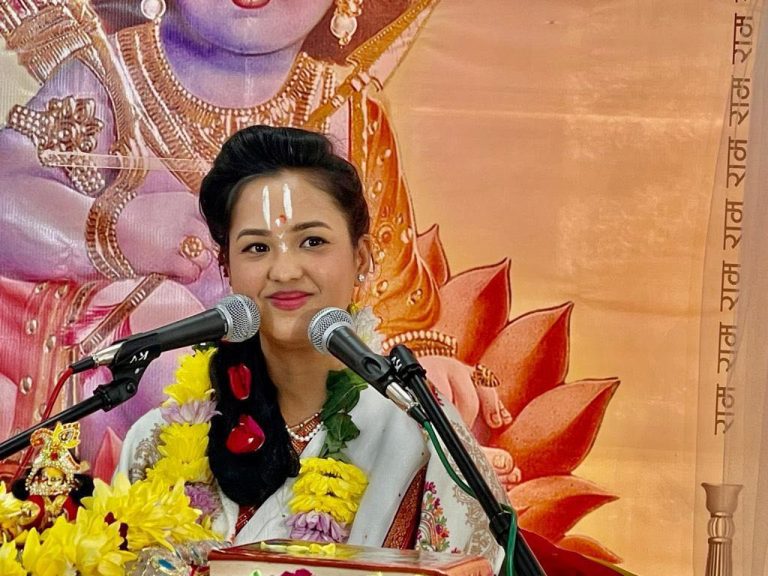 पश्चिमा मूलुकहरूमा  वैदिक सनातन धर्म प्रचारमा ‘चन्द्रकला सखी’