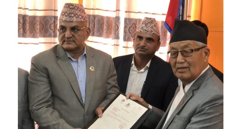 गण्डकी प्रदेशको मुख्यमन्त्रीमा सुरेन्द्रराज पाण्डे  नियुक्त