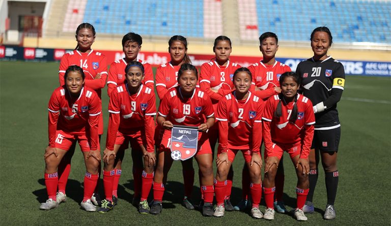 यू १७ महिला एसियन कप छनोटमा आज नेपाल र जोर्डनबीच प्रतिष्पर्धा