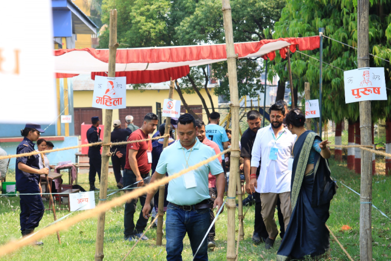 उपनिर्वाचनमा मंसिर ४ को भन्दा कम मत खस्यो, तनहुँमा ५१ प्रतिशत मात्र
