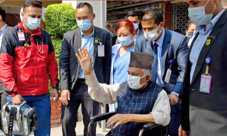 राष्ट्रपति पौडेल डिस्चार्ज, आजै स्वदेश फर्कने