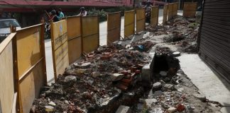 काठमाडौं महानगरले भन्यो ‘सडकपेटीको निर्माणकार्य राति मात्रै गर्नू’