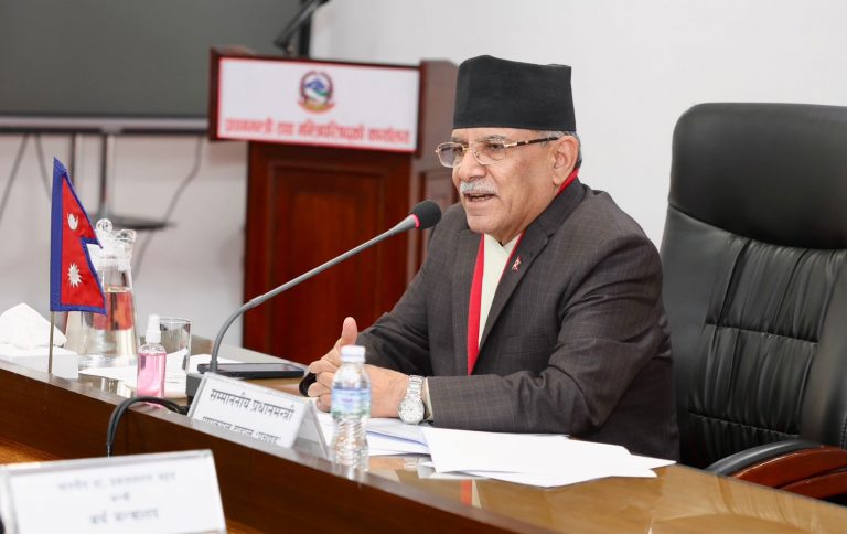 ‘राजनीतिक क्षेत्रमा देखिएको सबैखाले फोहोर निर्मूल पार्छौं’- ‘प्रचण्ड’