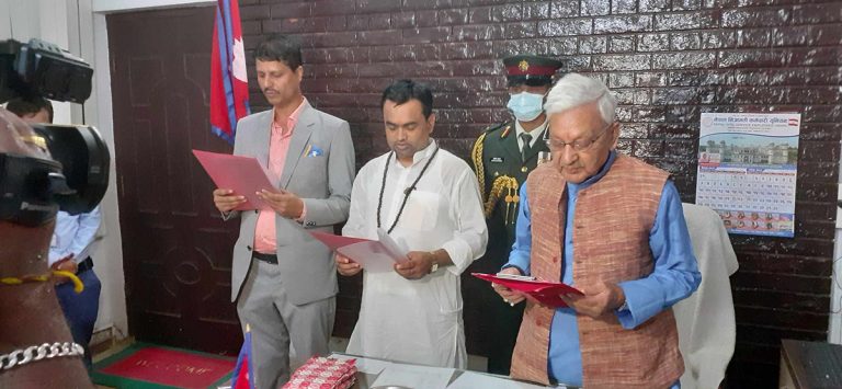 मधेश प्रदेशमा पाँचौं पटक मन्त्रीमण्डल विस्तार