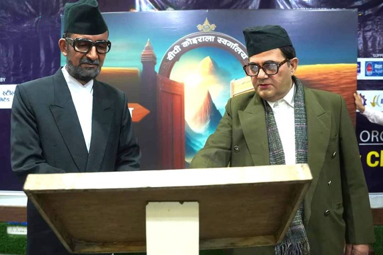 मनोज गजुरेल स्वर्गीय मदन भण्डारी अवतारमा