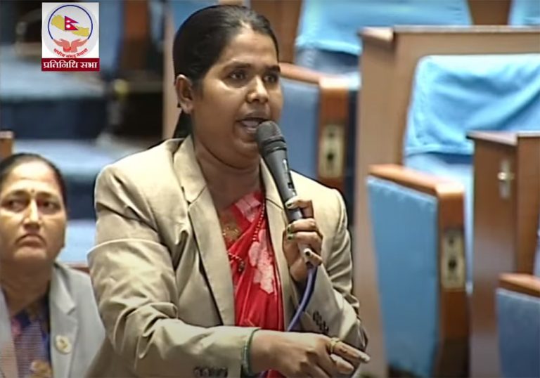 कांग्रेस सांसद बचाउमा उत्रियो एमाले, सदनमा भन्यो-‘भ्रष्टाचार विरोधीलाई किन समातियो’ ?