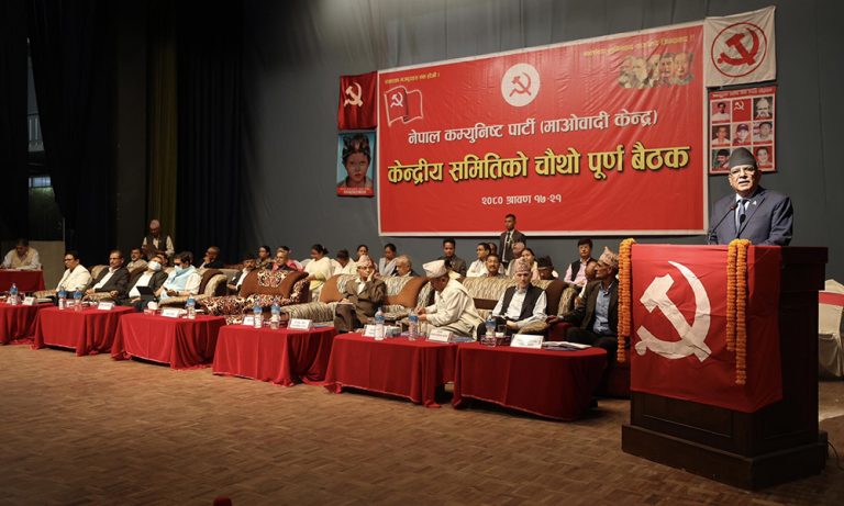 माओवादी भदौदेखि सरकार र पार्टीले गरेको कामलाई लिएर घरदैलोमा पुग्ने