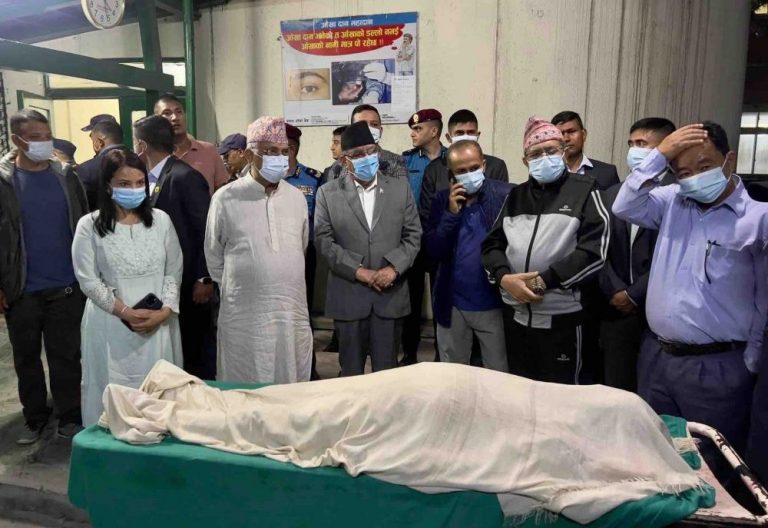 नेम्वाङको पार्थिव शरीर  पार्टी कार्यालयमा राखिने, विदेशबाट छोरा आएपछि अन्त्येष्टि