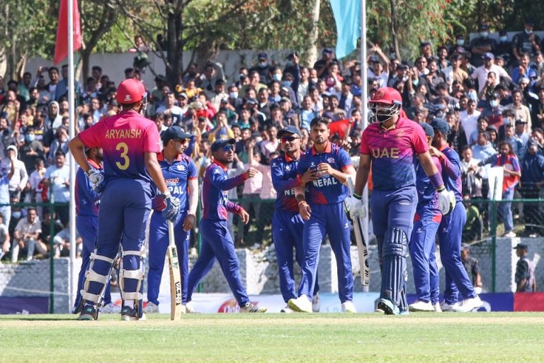 नेपाललाई हराउँदै यूएईले जित्यो त्रिकोणात्मक सिरिजको उपाधि
