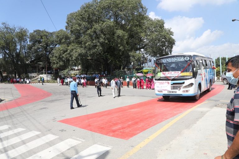 फेरि शुरु भयो सूर्यविनायक-रत्नपार्क रुटमा द्रुत बस