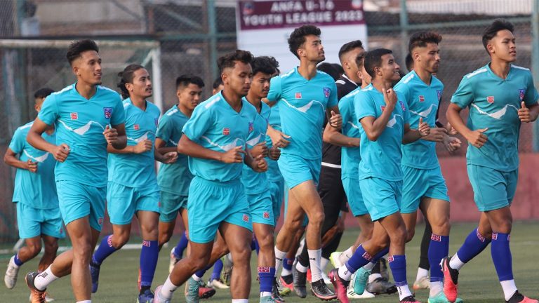 नेपाल र ताजिकिस्तानबीच आज फुटबल खेल, बलियो टोलीविरुद्ध नेपालको परीक्षा