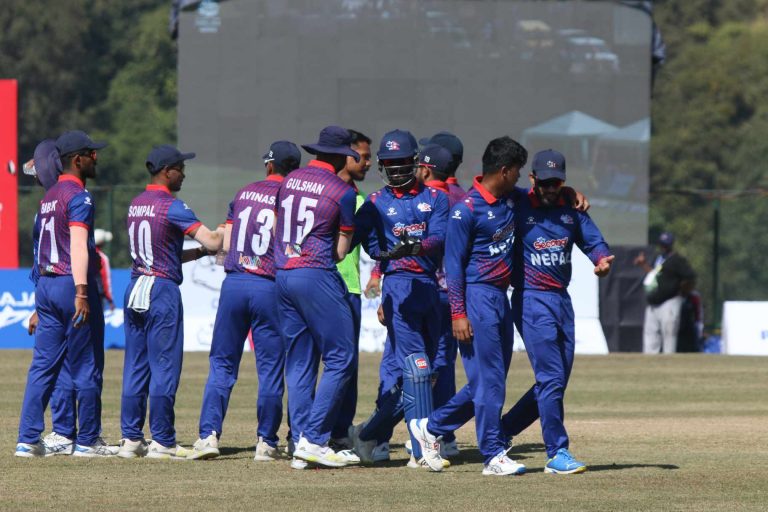यूएईलाई हराउँदै नेपाल टी-२० विश्वकपमा छनोट