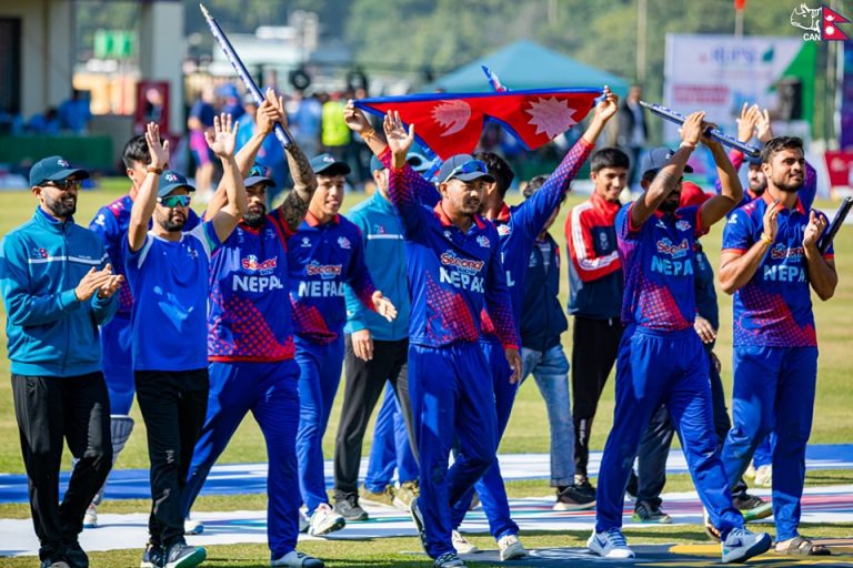 क्रिकेट टिमलाई ५० लाख पुरस्कार