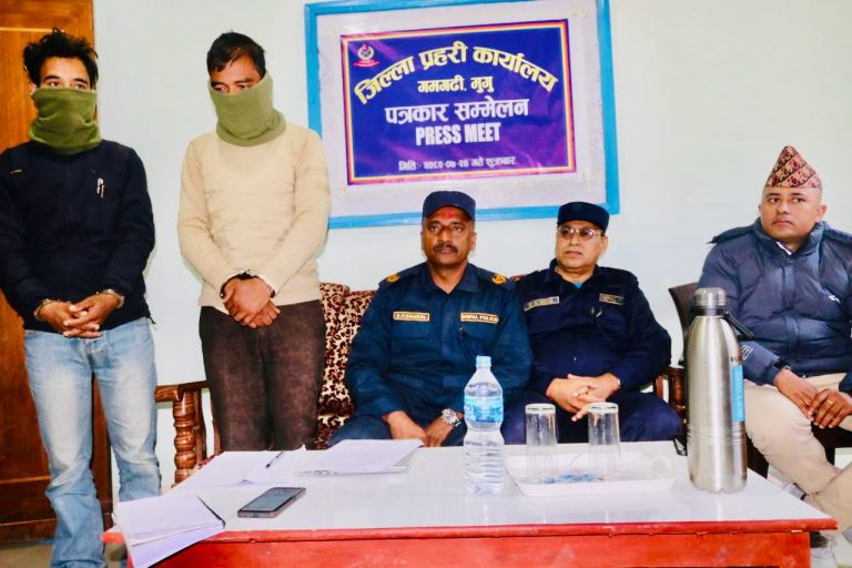 मुगु हत्याकाण्ड: दुई आरोपी सार्वजनिक, रिसइवी साँध्न चार जनाको हत्या