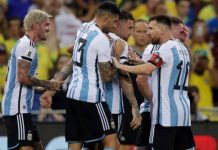 घरेलु मैदानमै अर्जेन्टिनासँग हार्यो ब्राजिल