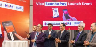 ग्लोबल आईएमई बैंकको ‘भिजा स्क्यान टु पे’ बाट कार्डको प्रयोग बिनै पेमेन्ट गर्न सकिने