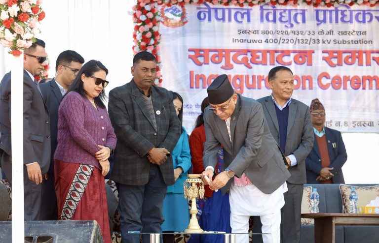 देशकै दोस्रो ठूलो ‘इनरुवा सबस्टेसन’ प्रधानमन्त्रीले गरे उद्घाटन, विद्युत् आपूर्ति र व्यापार सहज हुने
