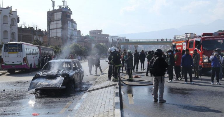 नेपाली सेनाको हेलिकप्टरमार्फत् गाउँ लगियो सुजन र वीरेन्द्रको शव