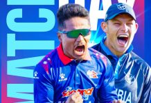 नामिबियाले टस जित्यो, नेपाललाई ब्याटिङको निम्तो