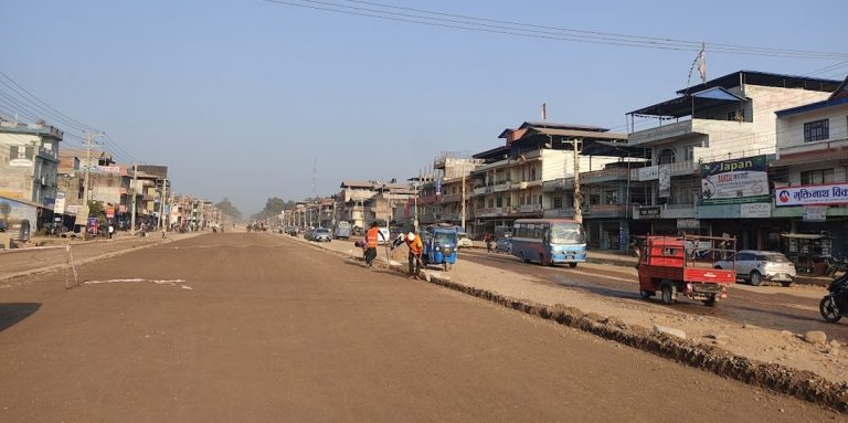 अप्रिलमा नारायणघाट–बुटवल सडकको प्रगति ७५ महिनायता कै धेरै