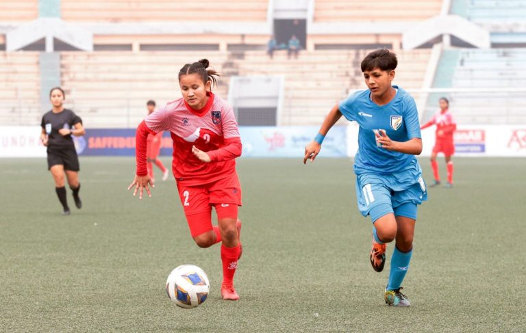 साफ फुटबलको दोस्रो ठूलो मेला वुमन्स च्याम्पियनसिप आजबाट काठमाडौंमा, भारत र पाकिस्तान भिड्दै