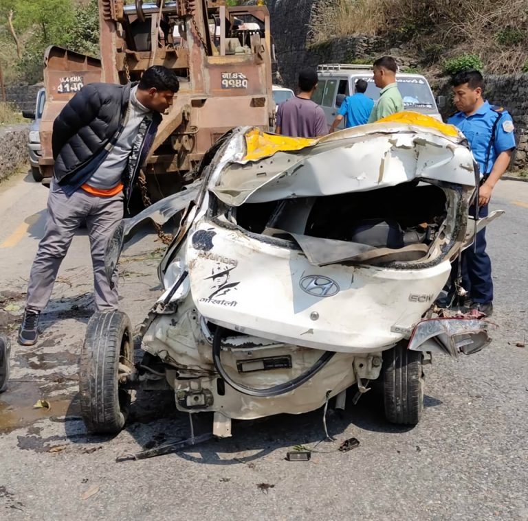 एकै परिवारका पाँच जनाको मृत्यु भएपछि शोकमा डुब्यो पौवाखेत