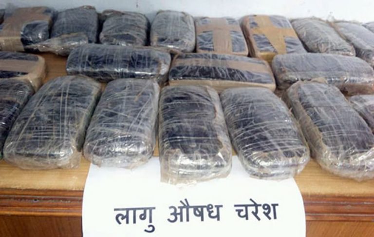 त्रिभुवन अन्तर्राष्ट्रिय विमानस्थलबाट १५ किलो चरेस बरामद