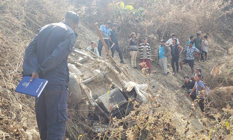 उदयपुर जीप दुर्घटनाका मृत्यु हुनेको संख्या ८ पुग्यो, ९ जना घाइते
