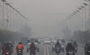 काठमाडौंमा वायुको प्रदूषणले पार गर्याे ‘निकै अस्वस्थको तह’